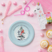 Assiettes En Carton Winter Wonderland 50e fête d'anniversaire (Fête)