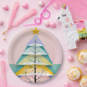 Assiettes En Carton Winter's Pastel Glow (Fête)