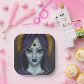 Assiettes En Carton witch (Fête)