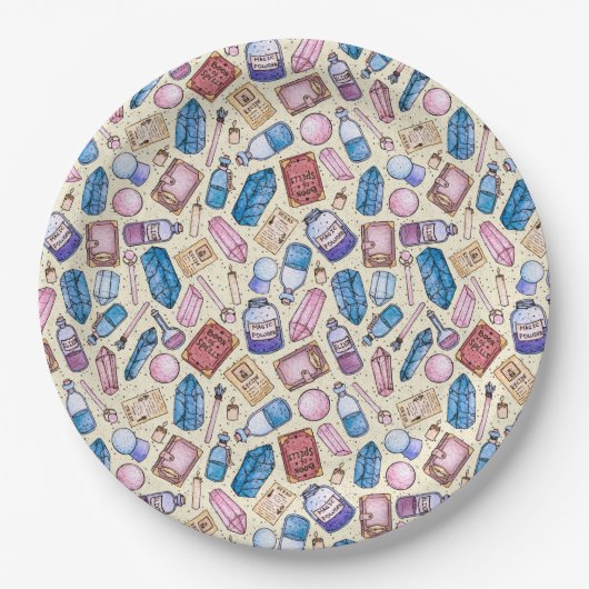 Assiettes En Carton Witchwonders Plaques en papier (Devant)