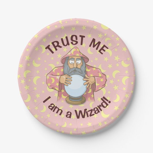 Assiettes En Carton Wizard (Devant)