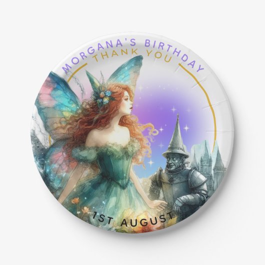 Assiettes En Carton Wizard of Oz Good Witch Custom Partyware Decor (Devant)