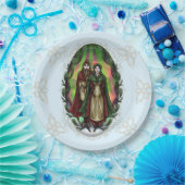 Assiettes En Carton Woden & Fríge : Salutations de Yule (Fête)