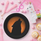 Assiettes En Carton Wolf Moon (Fête)