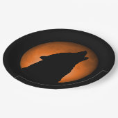 Assiettes En Carton Wolf Moon (Angle)