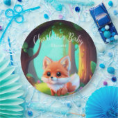 Assiettes En Carton Woodland forêt amis mignon bébé foin (Fête)