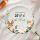 Assiettes En Carton Woodland Houston Nous Avons Un Garçon De L'Espace