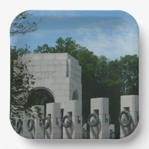 Assiettes En Carton Wreath II commémorative 2ème guerre mondiale à Was