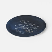 Assiettes En Carton Written in the Stars Bridal Shower (Angle)