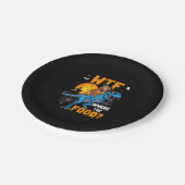 Assiettes En Carton WTF Où La Nourriture Halloween Dachshund Chien T-R (Angle)