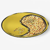 Assiettes En Carton Year of the Fire Dragon (Angle)