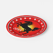 Assiettes En Carton Year of the Horse (Angle)
