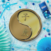 Assiettes En Carton Year of the Metal Rat (Fête)