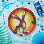 Assiettes En Carton Year of the rabbit (Fête)