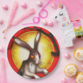 Assiettes En Carton Year of the rabbit (Fête)