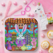 Assiettes En Carton Year of the rabbit (Fête)