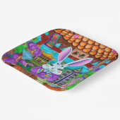 Assiettes En Carton Year of the rabbit (Angulaire)