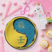 Assiettes En Carton Year of the Water Dragon (Fête)