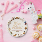 Assiettes En Carton Yee Haw ! Western Cowboy Rodeo fête d'anniversaire (Fête)