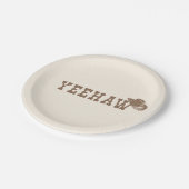 Assiettes En Carton Yeehaw Hat My First Rodeo Birthday Neutral Party (Angle)