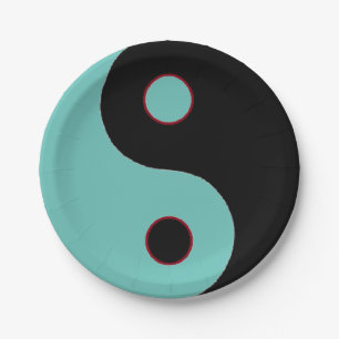 Assiettes En Carton Yin Yang