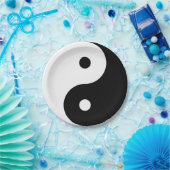 ASSIETTES EN CARTON "YIN YANG " (Fête)