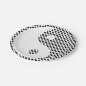 Assiettes En Carton Yin Yang - Plaques Polka Dot Papier (Angle)
