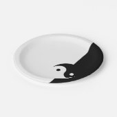 Assiettes En Carton YinYang (Angle)