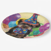 Assiettes En Carton Yorkie (Angle)