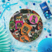 ASSIETTES EN CARTON YORKIE POO (Fête)