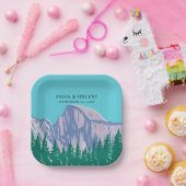 Assiettes En Carton Yosemite Parc National Mariage Rétro (Fête)