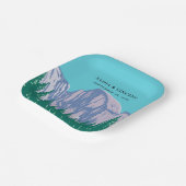 Assiettes En Carton Yosemite Parc National Mariage Rétro (Angulaire)