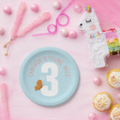 Assiettes En Carton Young Wild et Three Birthday (Fête)