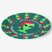 Assiettes En Carton Z LGM à une fête de Noël personnalisée par (Angle)