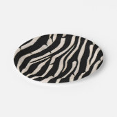 Assiettes En Carton Zèbre : Plaque de papier (Angle)