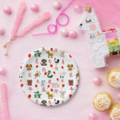 Assiettes En Carton Zodiaque chinois (Fête)