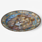 Assiettes En Carton Zodiaque - Léon le Lion (Angle)