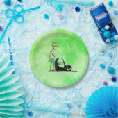 Assiettes En Carton Zombie (Fête)