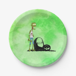 Assiettes En Carton Zombie