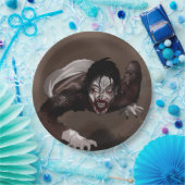 Assiettes En Carton Zombie (Fête)