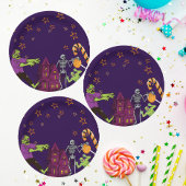 Assiettes En Carton Zombie Birthday Kids Party Plaque papier