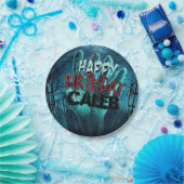 Assiettes En Carton Zombie Bonne fête d'anniversaire (Fête)