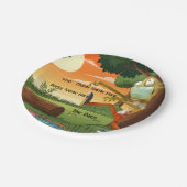 Assiettes En Carton Zombie Land (Angle)