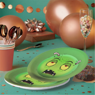 Assiettes En Carton Zombiemoji