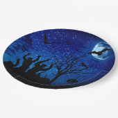 Assiettes En Carton Zombies 2 Plaques papier personnalisées 9" (Angle)