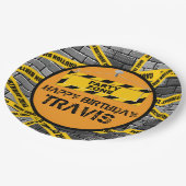 Assiettes En Carton Zone de partie, fête d'anniversaire plaque à (Angle)