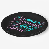 Assiettes En Carton Zone Mermaid uniquement (Angle)