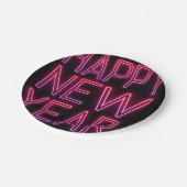 Assiettes En Carton Zoom dans Purple Gradient Nouvel An (Angle)