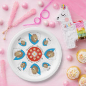 Assiettes En Carton Zurich (Fête)