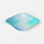 Assiettes en papier Aqua Lights (Angulaire)